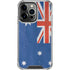 Australia Flag Distressed iPhone 14 Pro Clear Case